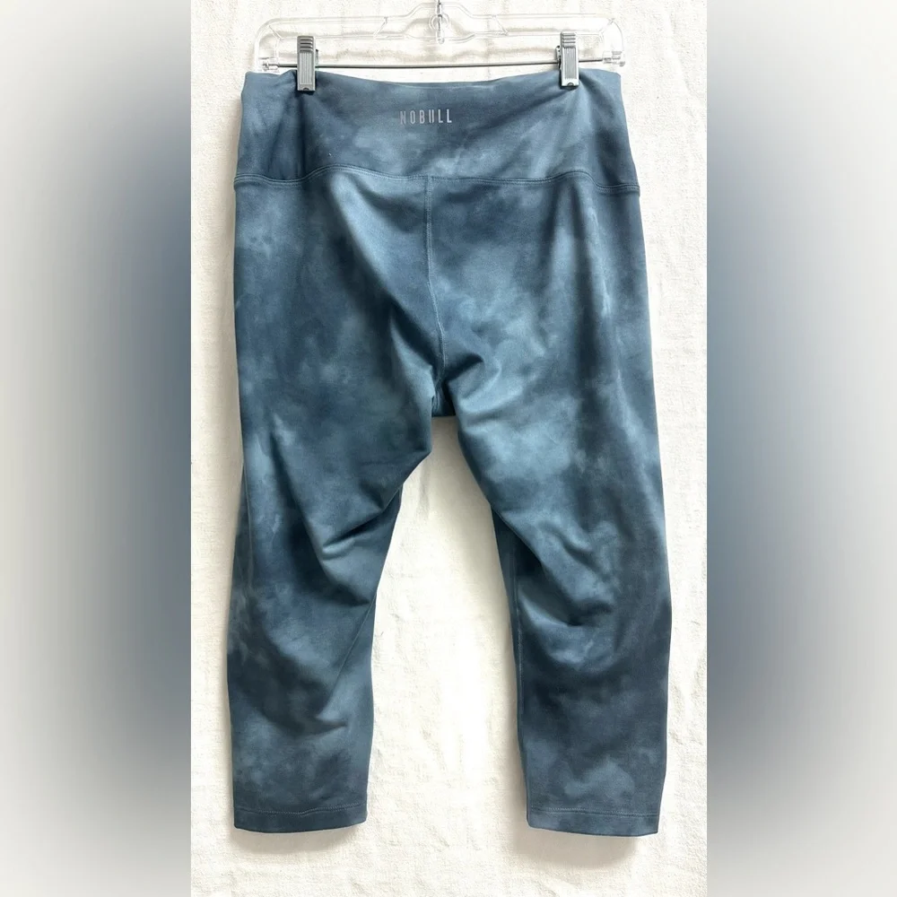 NOBULL Womens Blue Camo Leggings - Picture 2 of 7